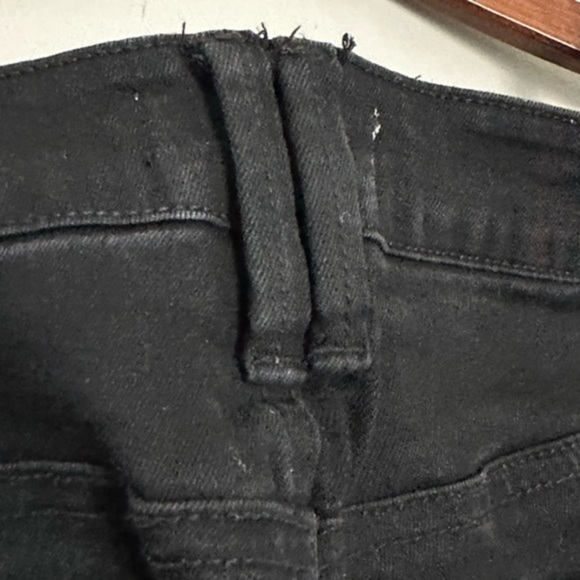 UnpublishedxAnthro Skinny Jeans with velour trim on each side Size 29 black - Picture 15 of 16
